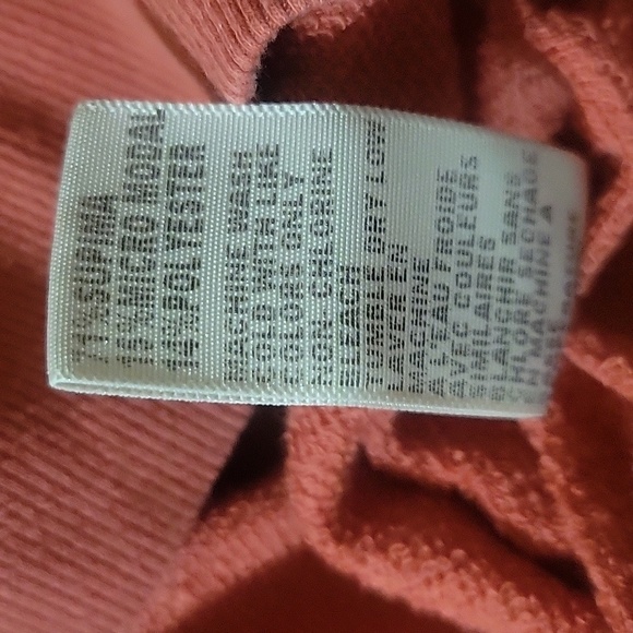 JAMES PERSE Women's Coral Supima/Modal Blend Sweater Designer Spring Breathable - Picture 6 of 6